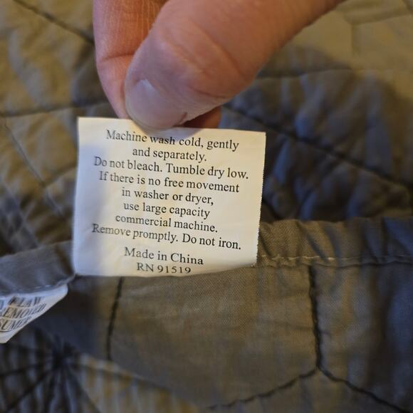 Urban Habitat Mason Coverlet Quilt 3 Piece Set Full/Queen Pillow Shams - Picture 8 of 11